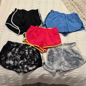 Colorful Athletic Shorts Set